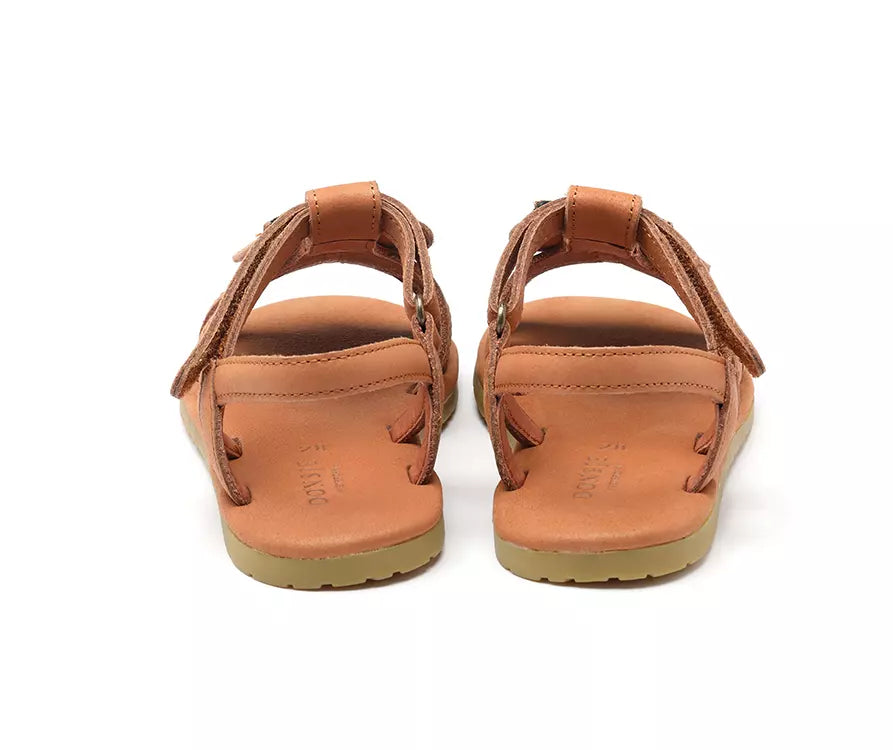 Donsje | Kids Shoes Iles Sky Lady Bird - Walnut Leather