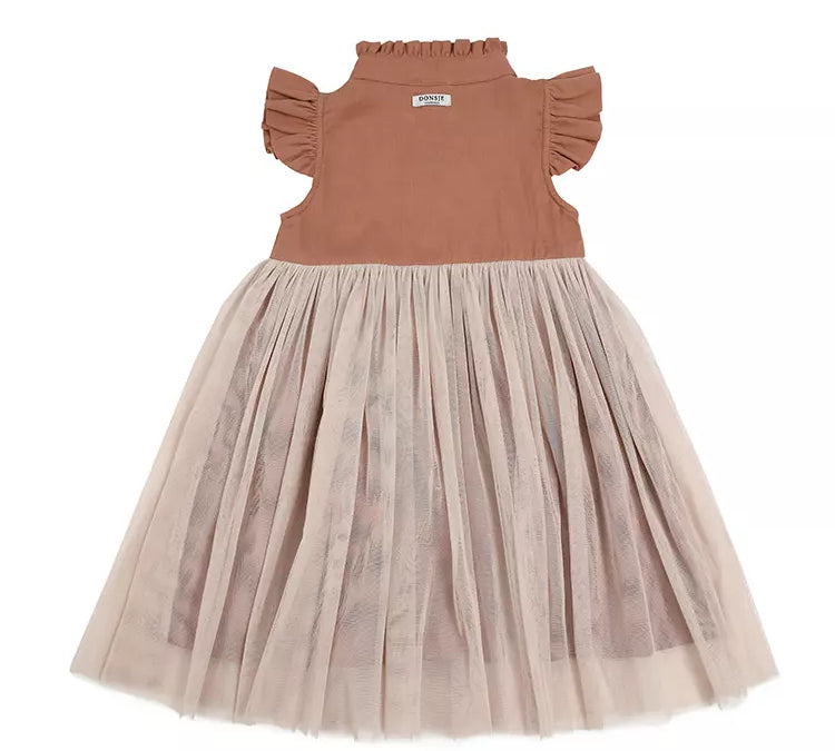 Donsje | Dress Fleurance - Rust