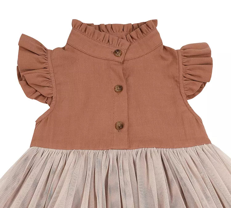 Donsje | Dress Fleurance - Rust
