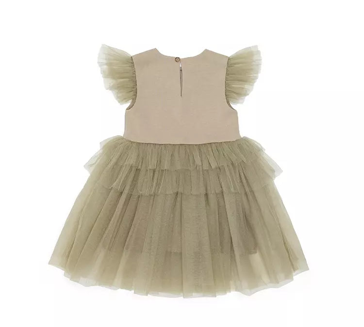 Donsje | Dress Nena - Light Olive