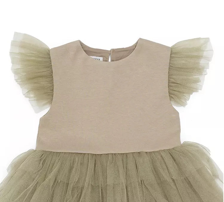 Donsje | Dress Nena - Light Olive