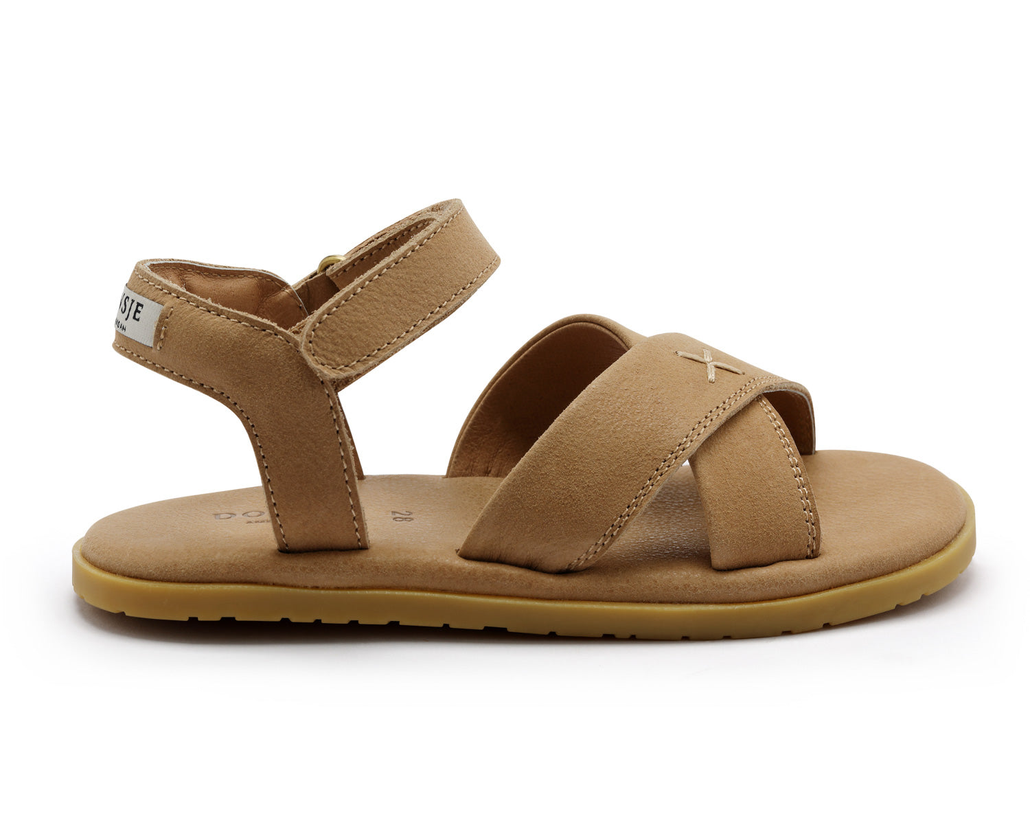 Donsje kids shoes otis taupe leather