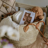 Frigg | Baby Pacifier Floral Heart (4pack) - Blush