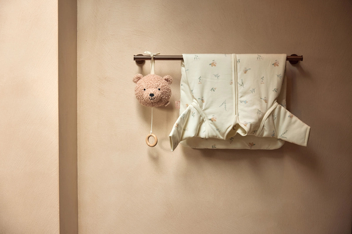 Jollein | Musical soft toy Teddy Bear - Wild Rose