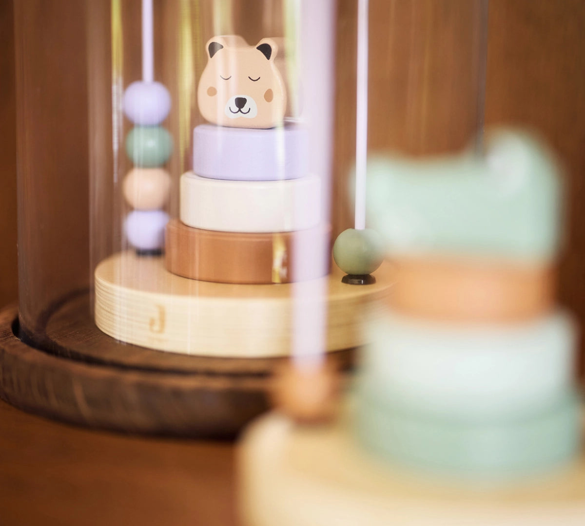 Jollein | Wooden Bead Maze - Cheetah