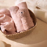 Jollein | Rattle Teddy Bear - Wilde Rose