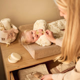 Jollein | Changing Table Basket Cloudy Rib - Oatmeal