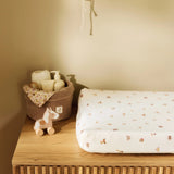 Jollein | Changing Table Basket Cloudy Rib - Milky Coffee