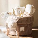 Jollein | Changing Table Basket Cloudy Rib - Milky Coffee