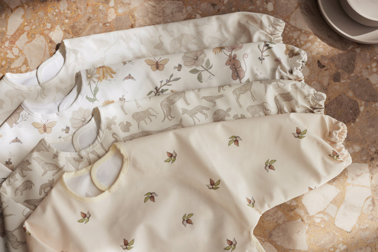 Jollein | Long Sleeve Bibs - Rosehip