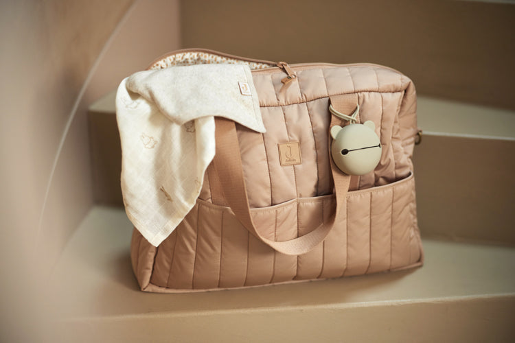 Jollein | Diaper Bag Puffed Moos - Biscuit
