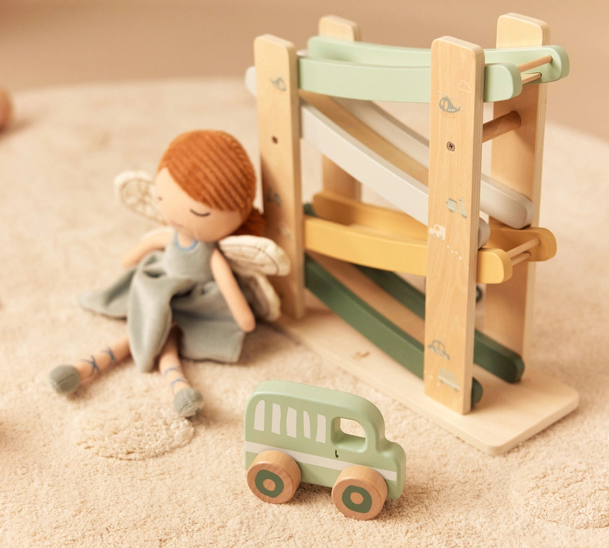 Jollein | Wooden Cars (3pack)