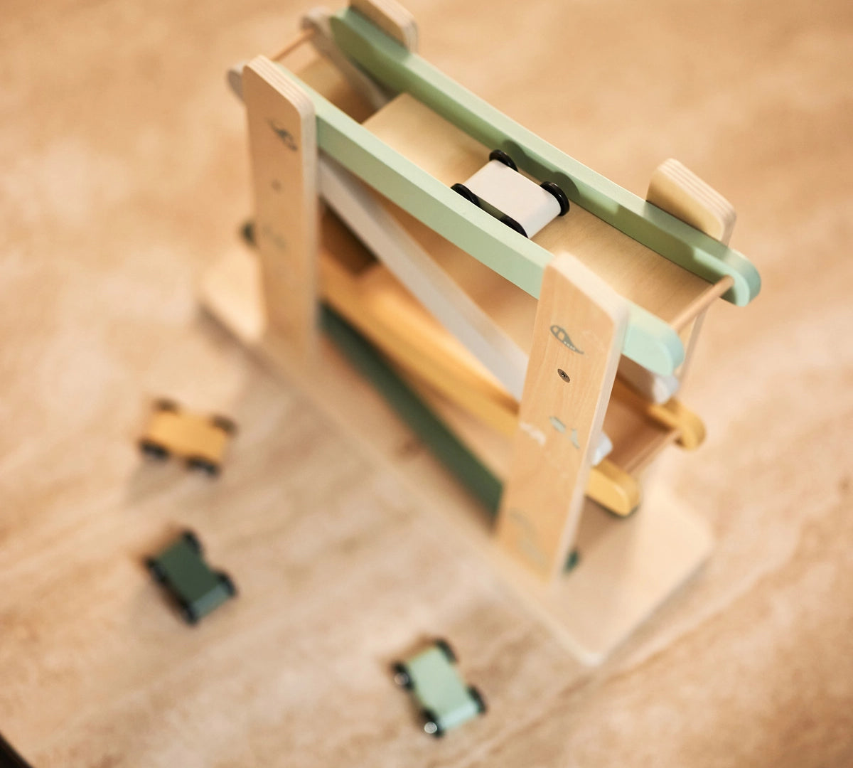 Jollein | Wooden Ramp Racer Cars - On The Go