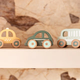 Jollein | Wooden Cars (3pack)