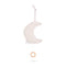 Jollein Musical soft toy in moon shape and nougat color