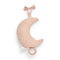 Jollein Musical soft toy in moon shape and pink pale color