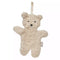 Jollein teddy bear pacifier cloth natural
