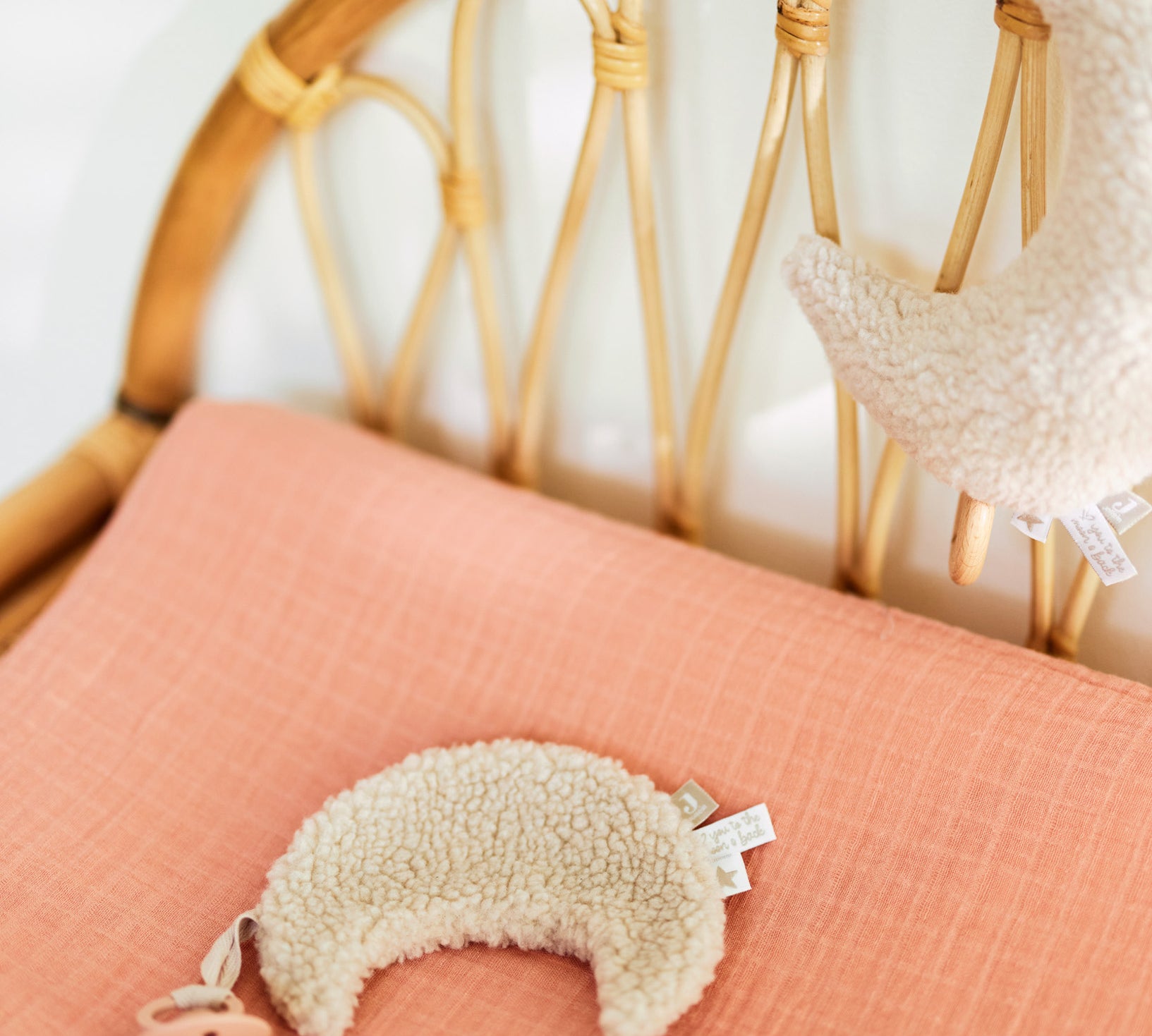 Jollein | Pacifier Cloth Moon - Nougat