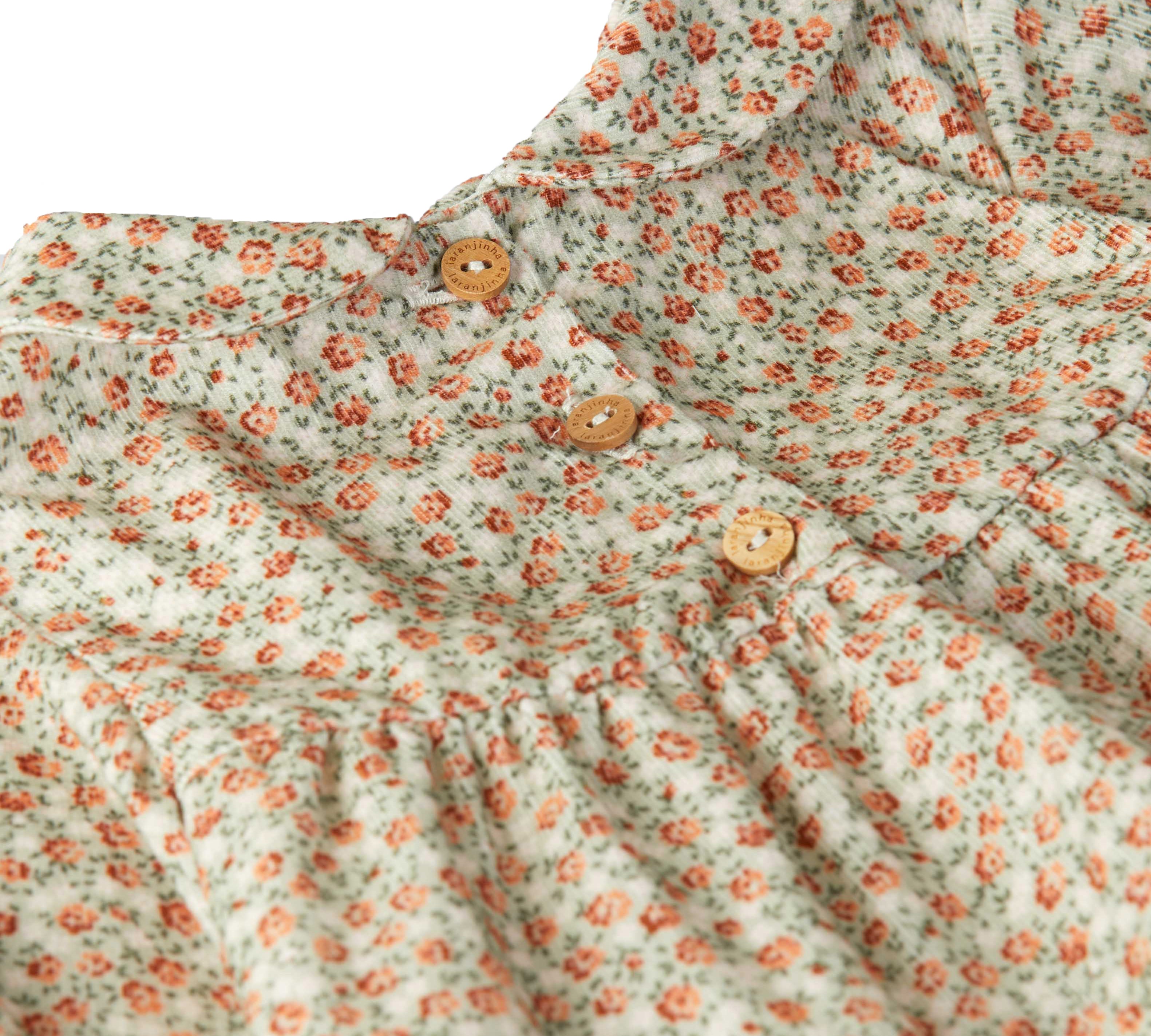 Laranjinha dress with flower print