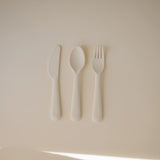 Mushie | Dinnerware Cutlery Set - Ivory