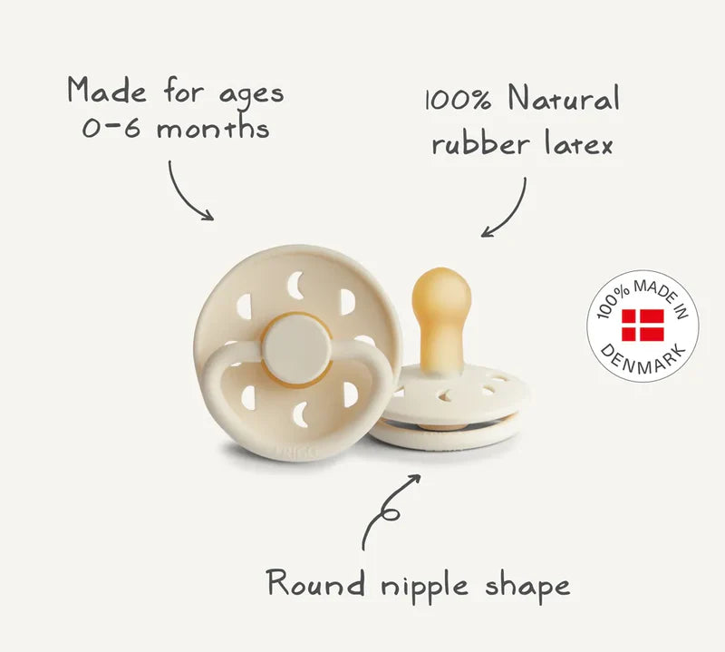 Frigg | Baby Pacifier Moon Phase - Croissant