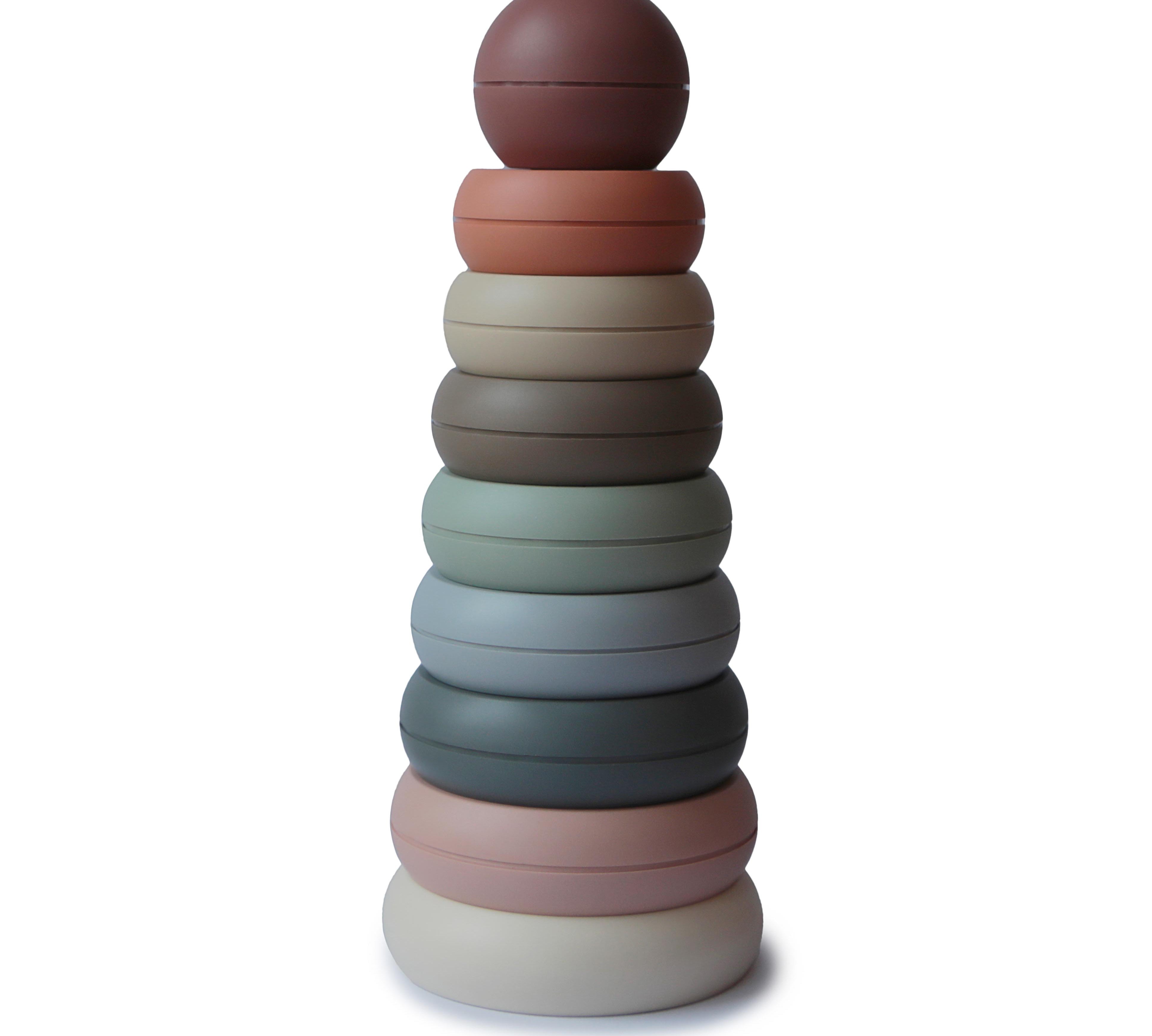 Mushie stacking ringtower original