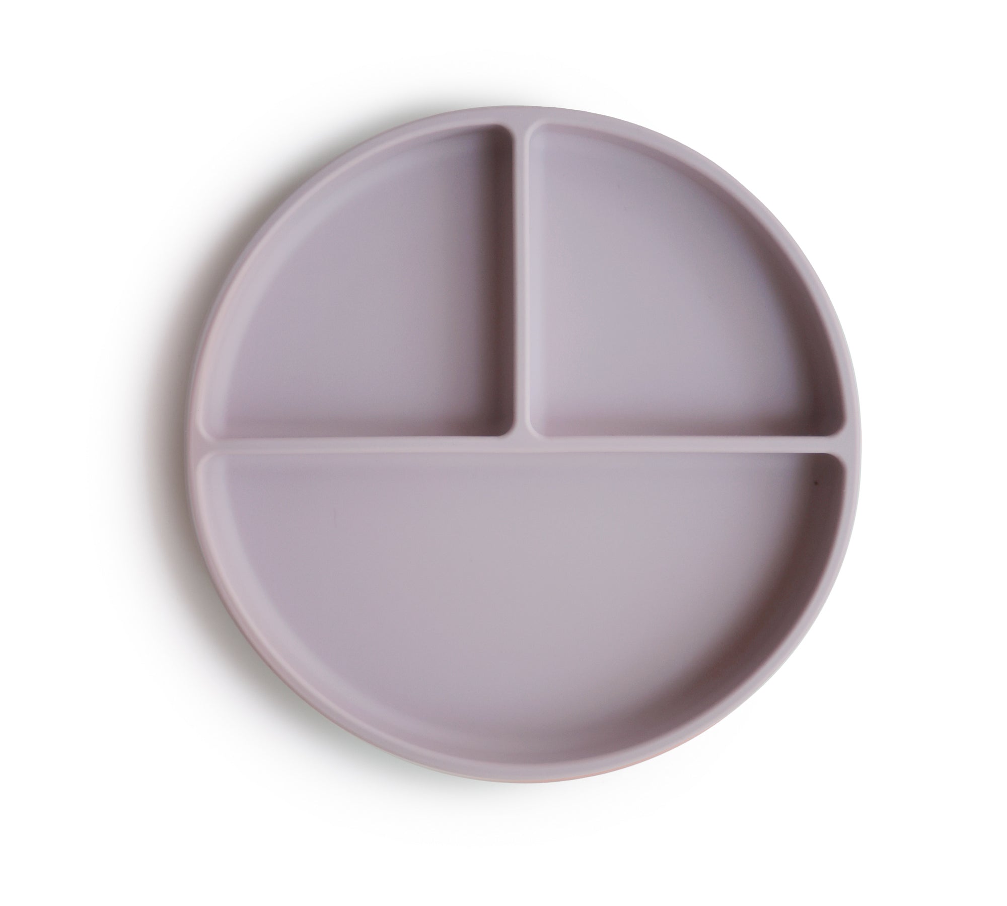 Mushie silicone plate soft lilac