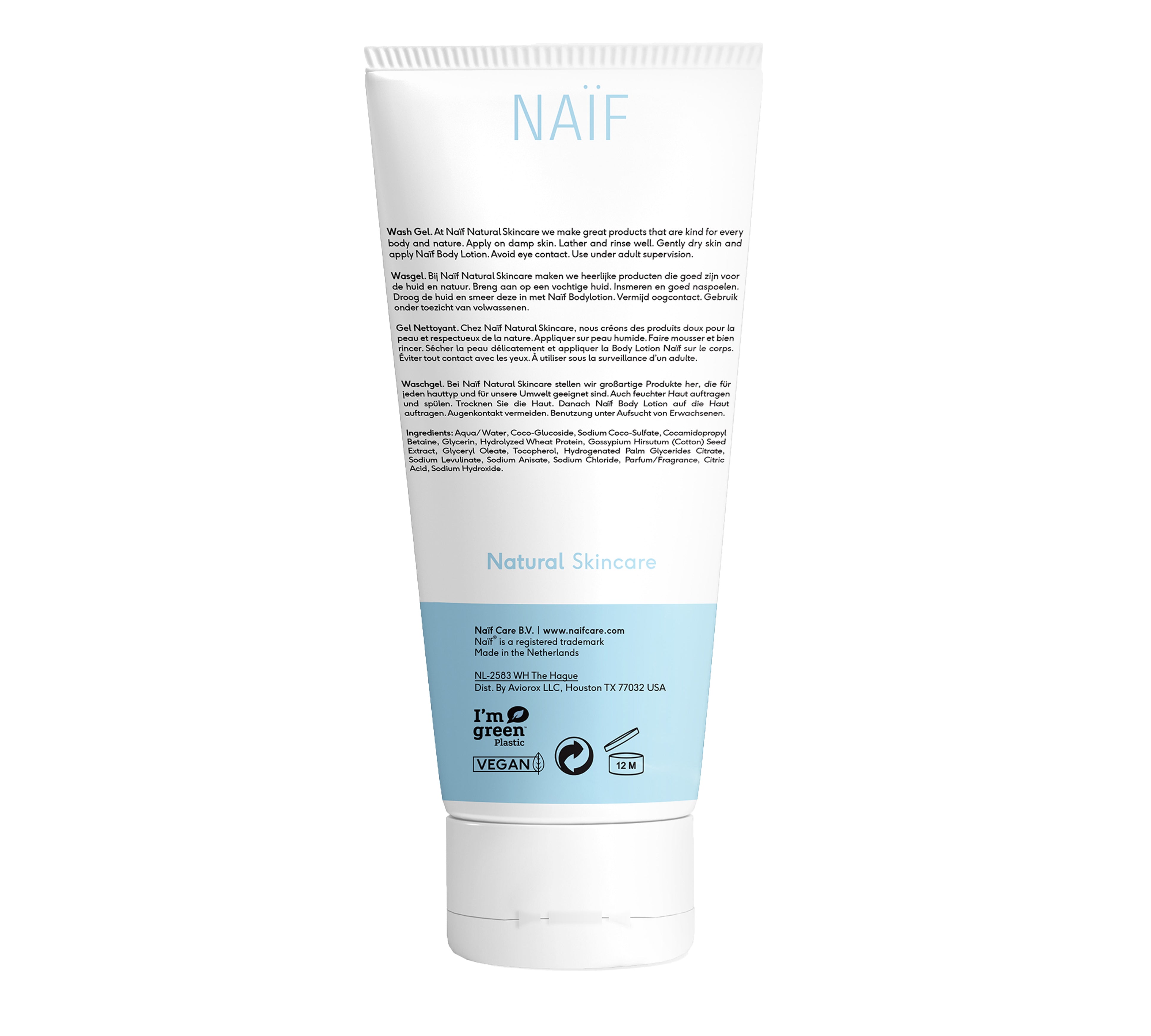 Naif cleansing wash gel