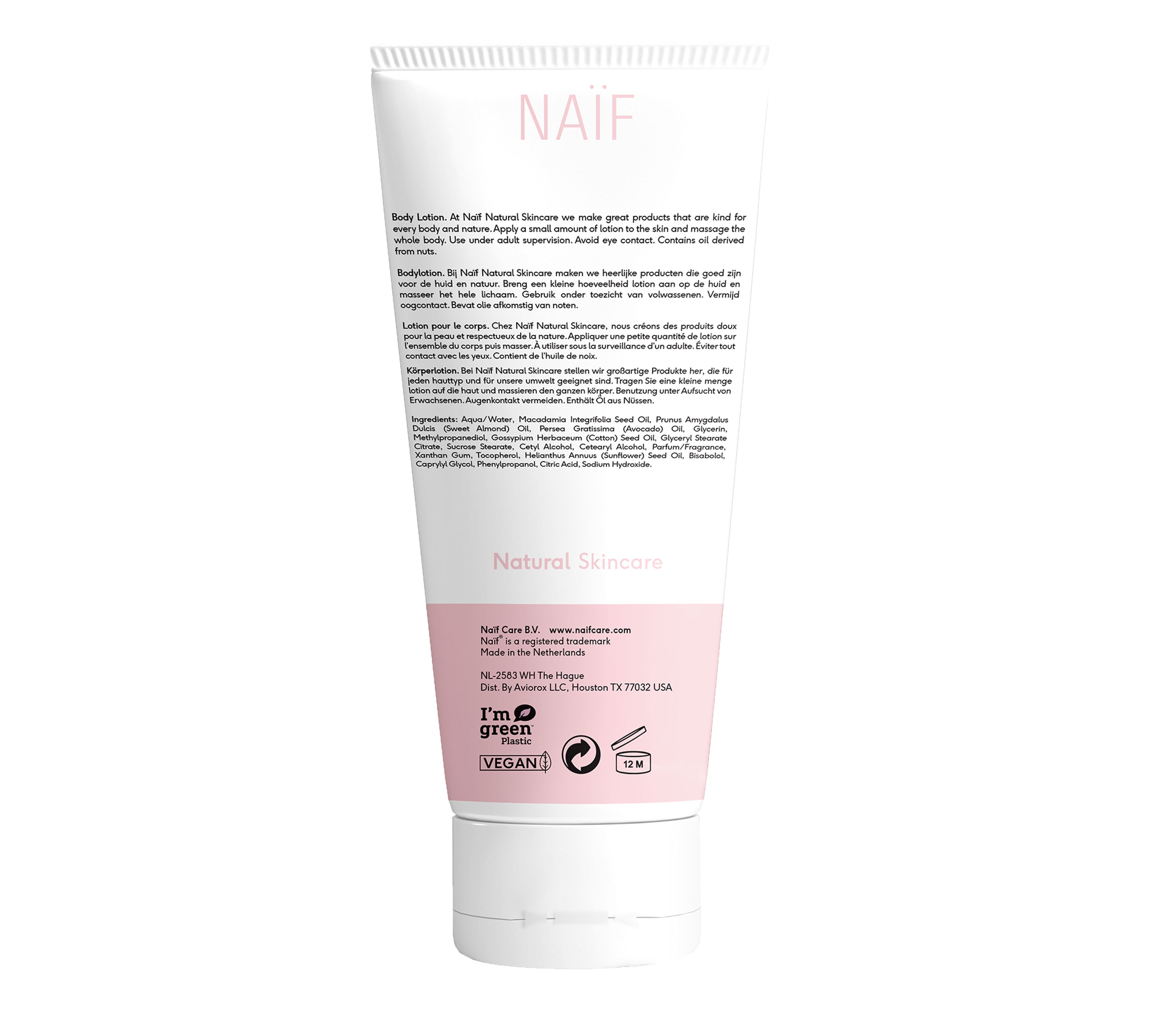 Naif softening body lotion