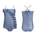 Pepita & Me Waves swimsuit tornasol onepiece azul