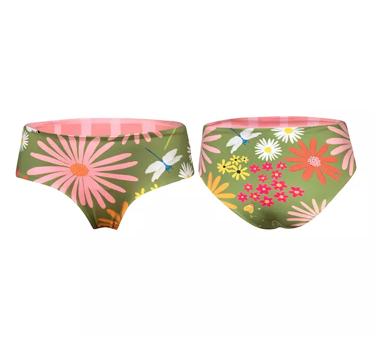 Pepita & Me | Wings Longsleeve Bikini - Garden Green