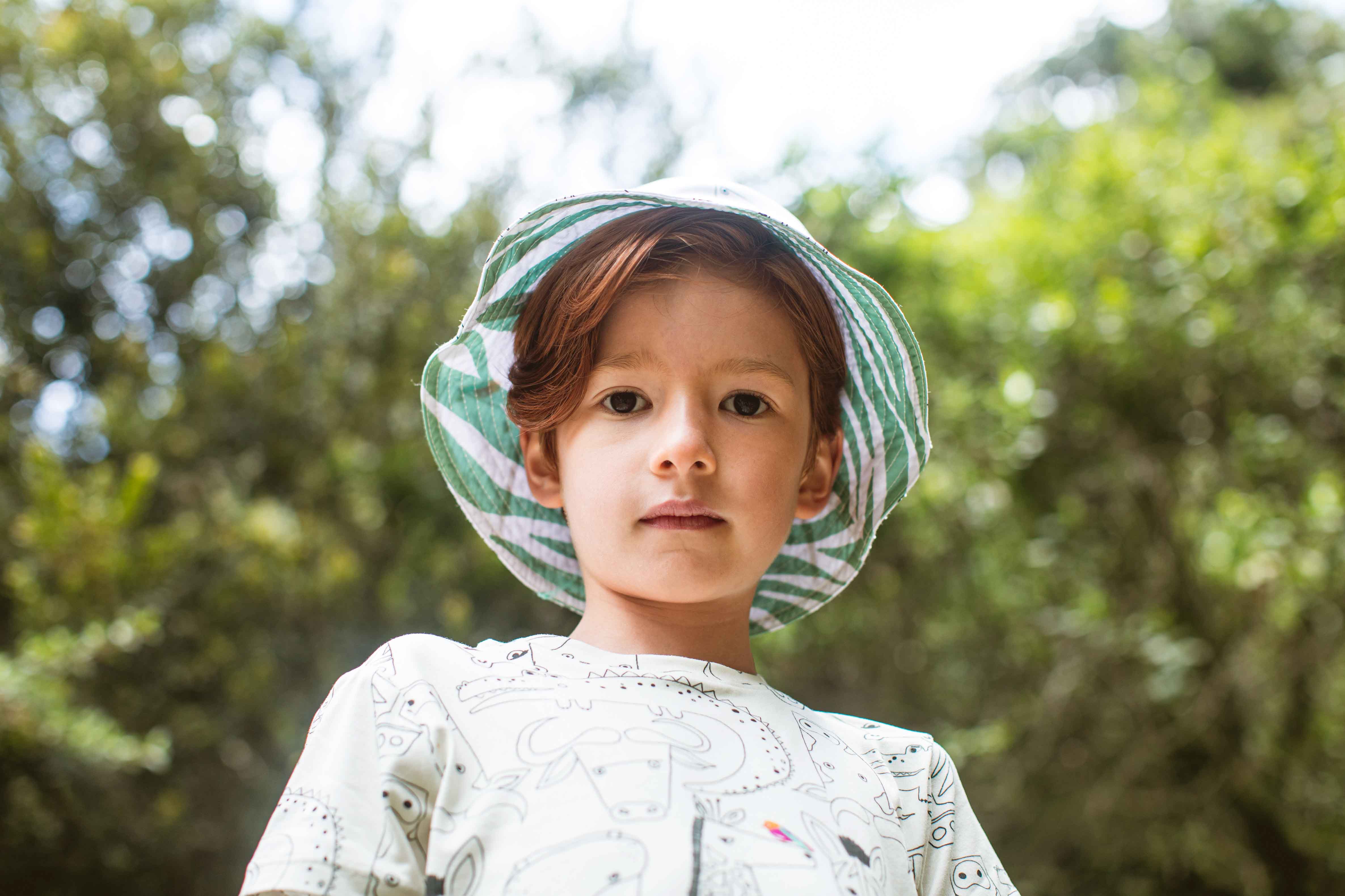 Pepita & Me | Bucket Hat - Verde & Animals