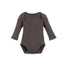 play up rib body chia - baby romper dark grey