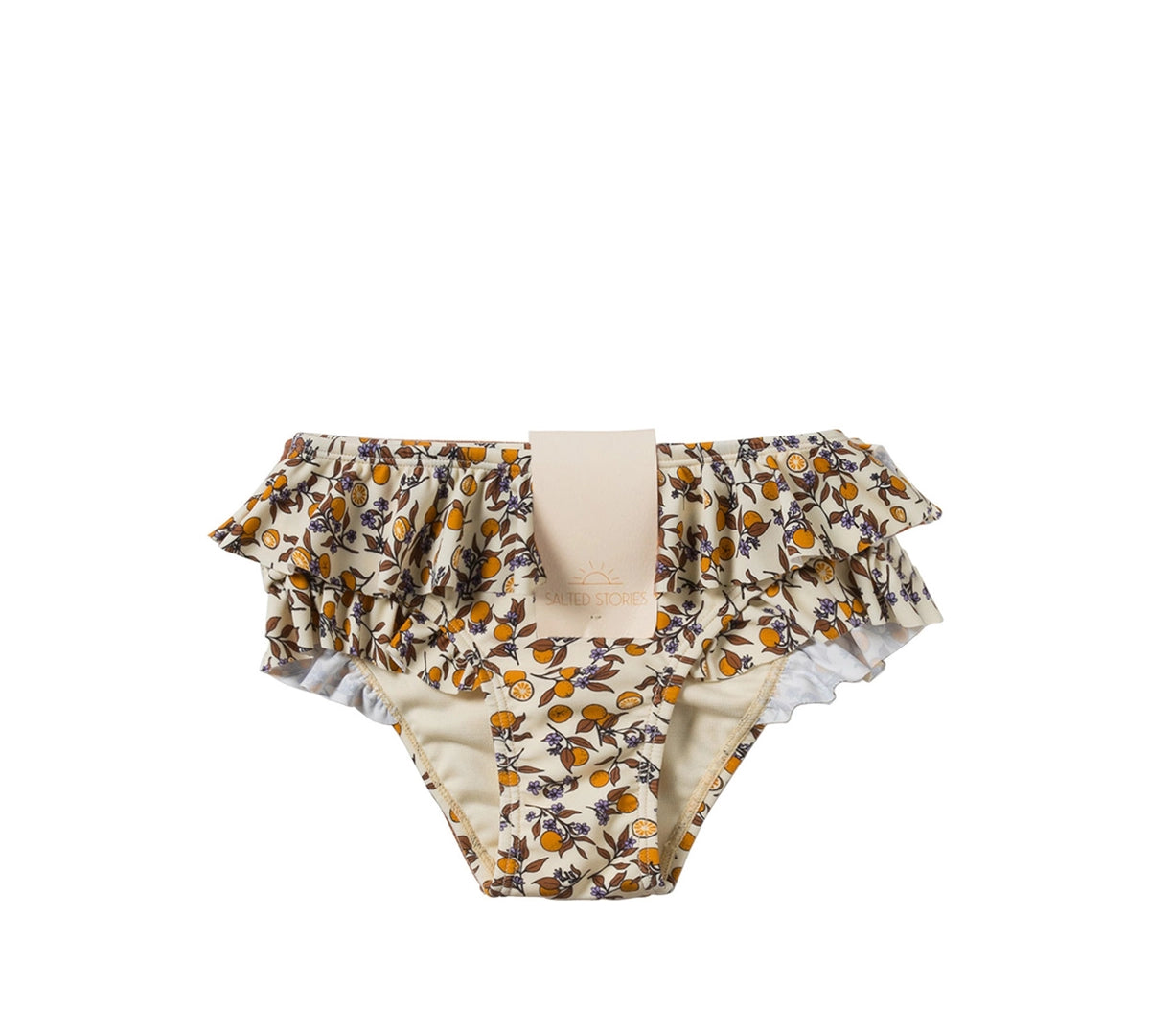 Salted Stories | Swim Briefs - L'orange Shortbread