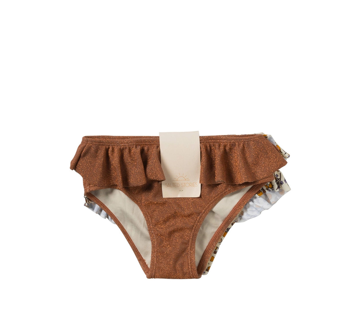 Salted Stories | Swim Briefs - L'orange Shortbread