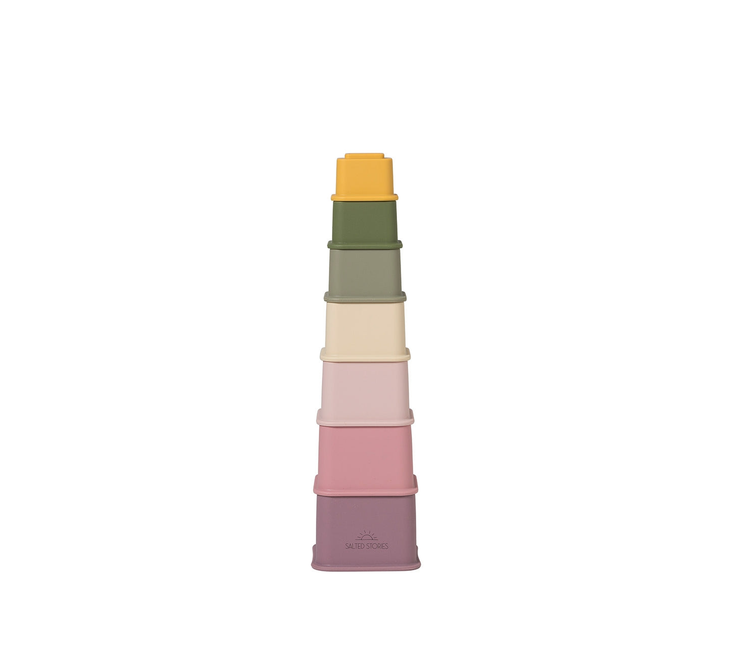 Salted Stories Samuel stacking tower multicolour beach toy product image