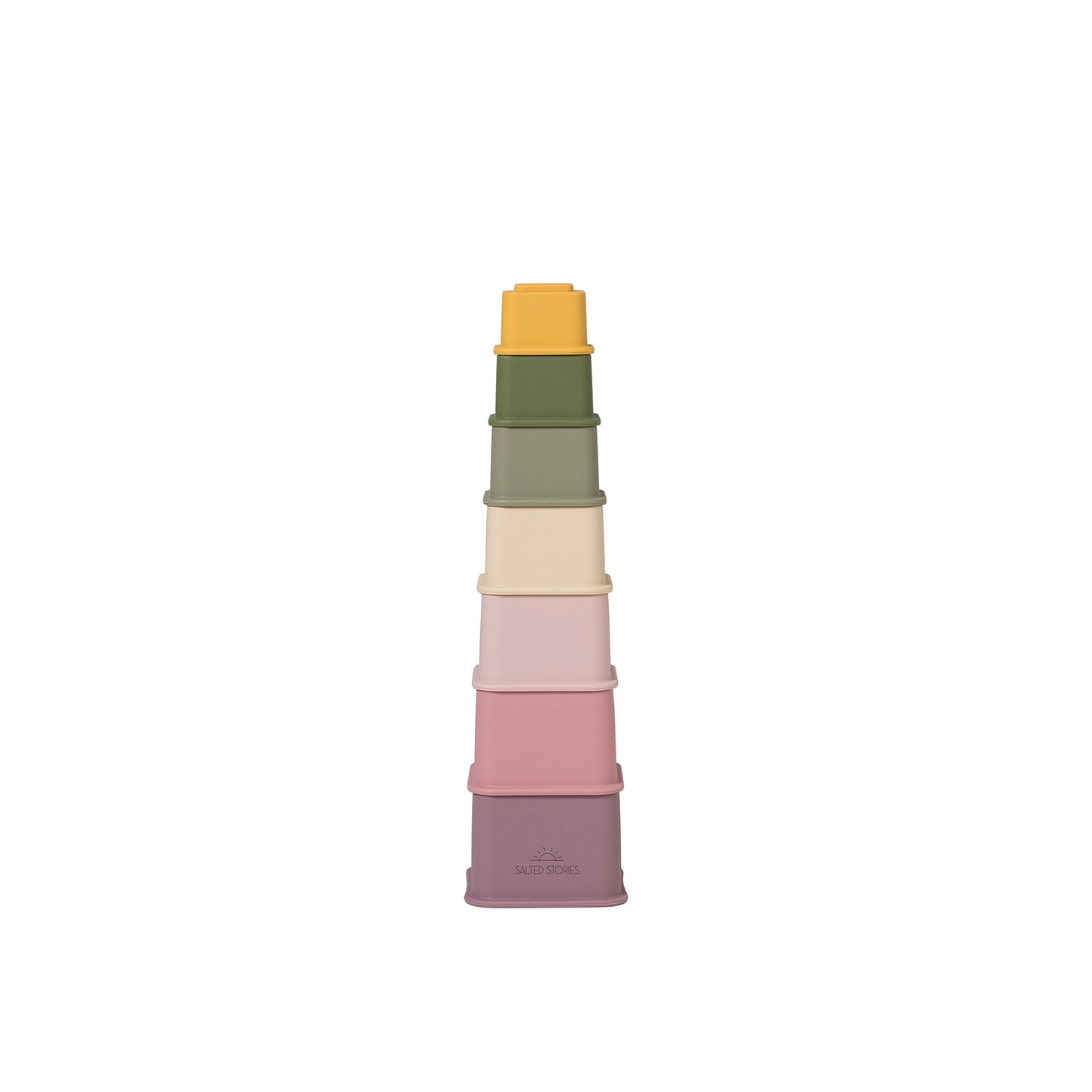 Salted Stories Samuel stacking tower multicolour beach toy product image