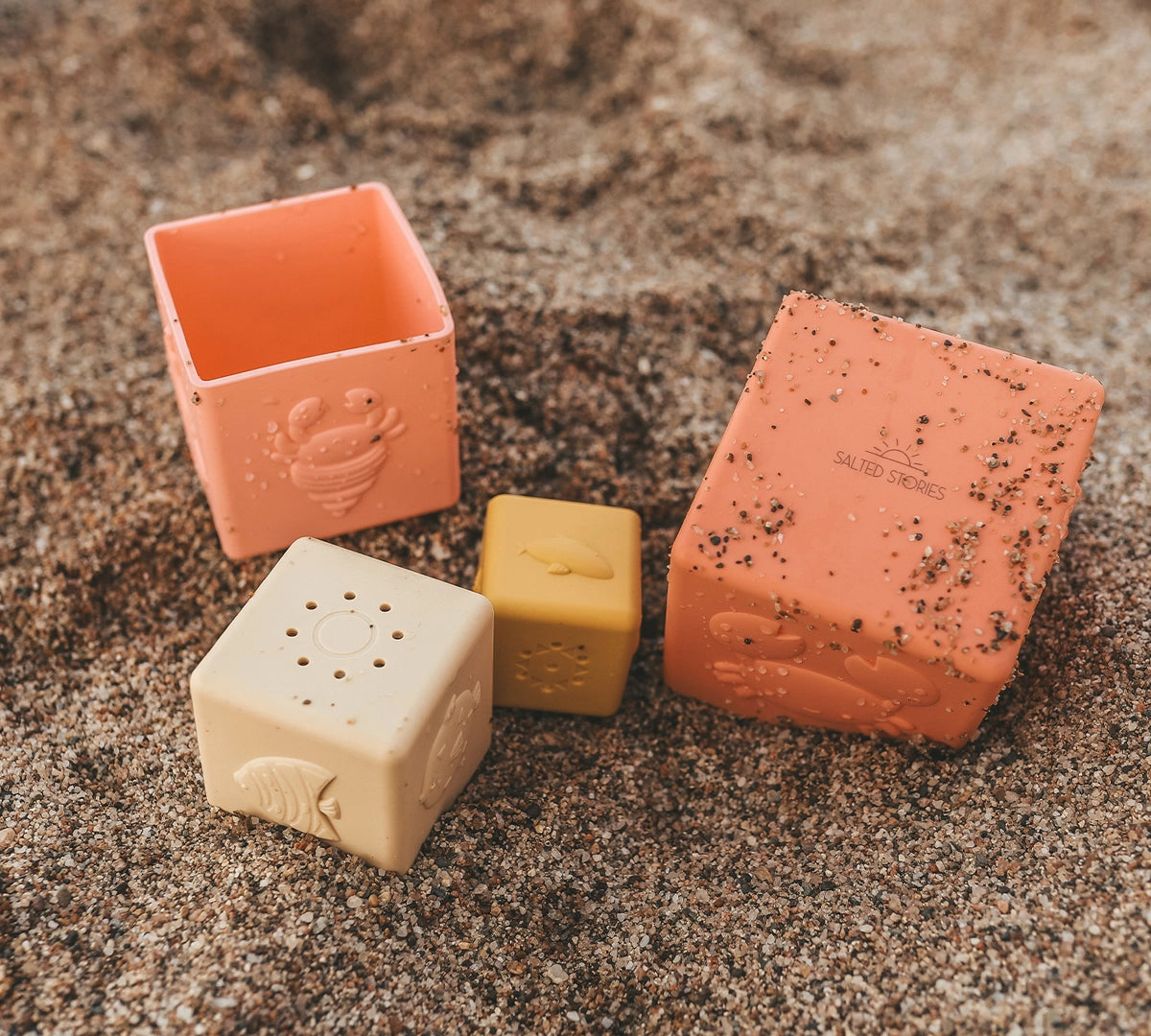 Salted Stories | Stacking Tower Solid - Peach