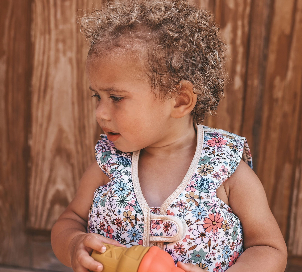 Salted Stories | Floating Vest - Sparkly Fleurs