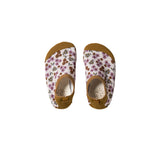 Salted Stories Sparkly Flowers water shoes front product image for kids