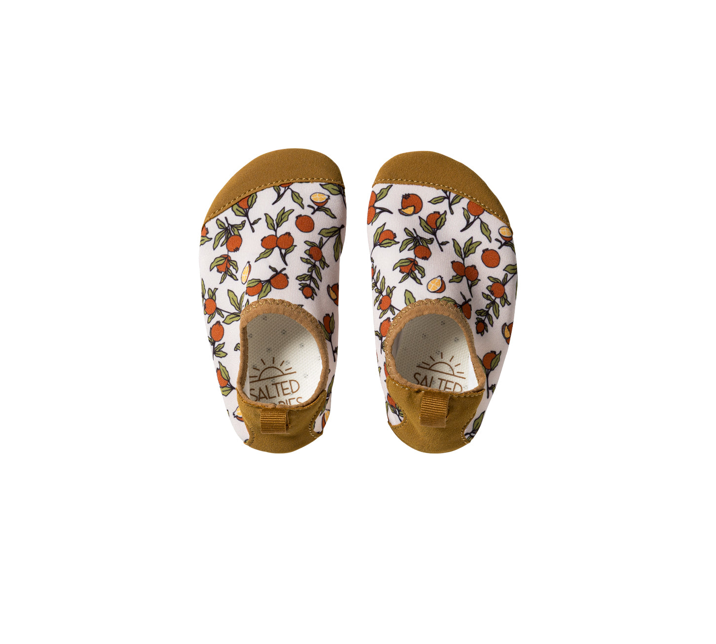 Salted Stories Pomegranate water shoes front product image for kids