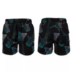 Pepita & Me Swimshorts black with print