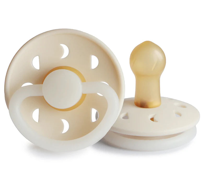 Frigg | Baby Pacifier Moon Phase - Cream Night