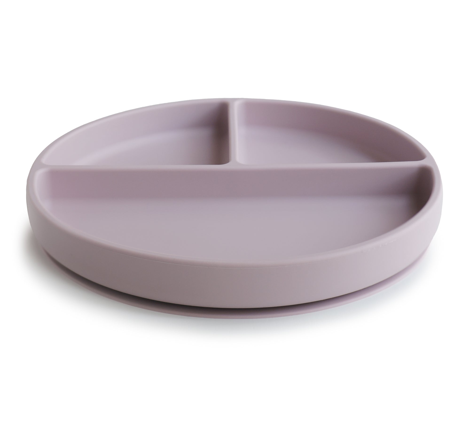 Mushie silicone plate soft lilac