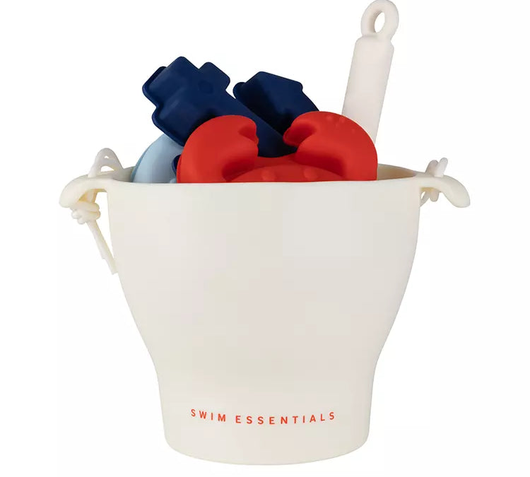 Swim Essentials Silicone Sand Bucket Ocean