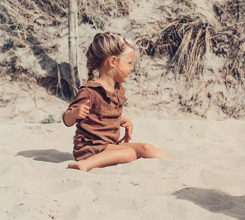 Two You Label | Blouse Linen Ivy - Sienna