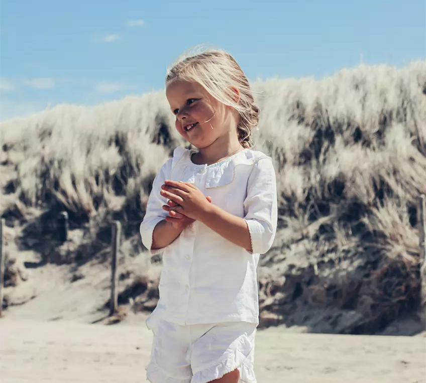 Two You Label | Shorts Linen Sasa - White