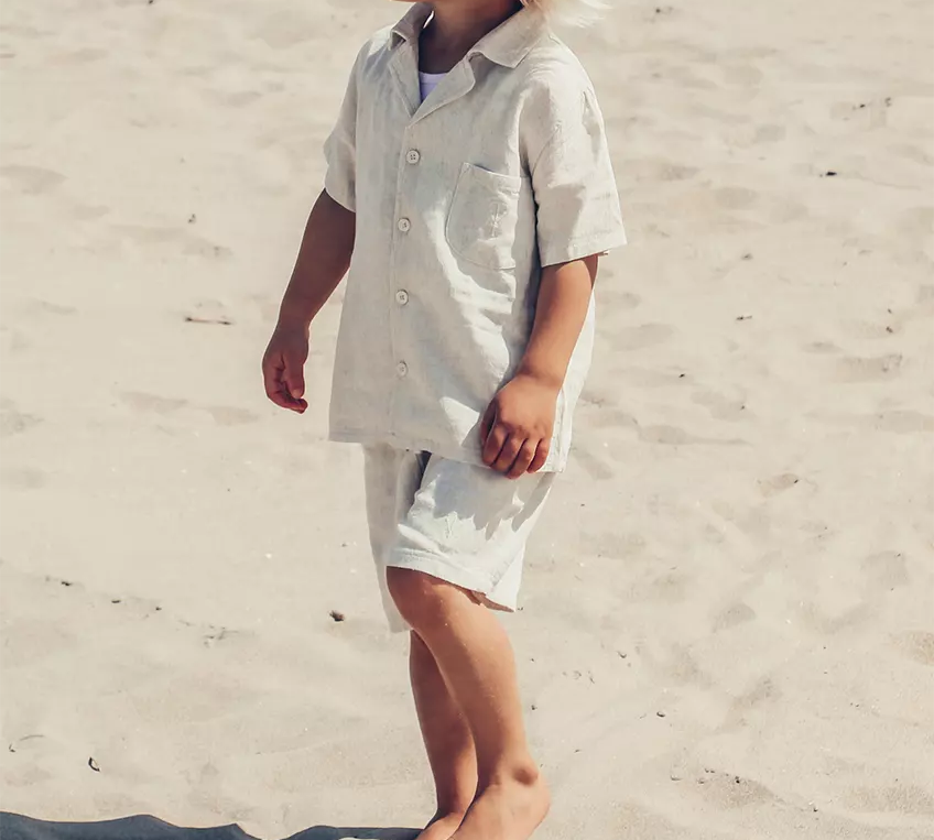 Two You Label | Blouse Linen Luca - Beach