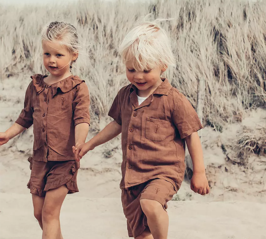 Two You Label | Shorts Linen Sammy - Sienna