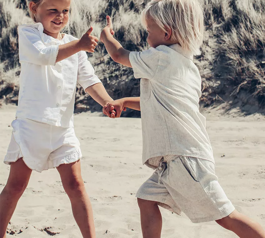 Two You Label | Blouse Linen Luca - Beach